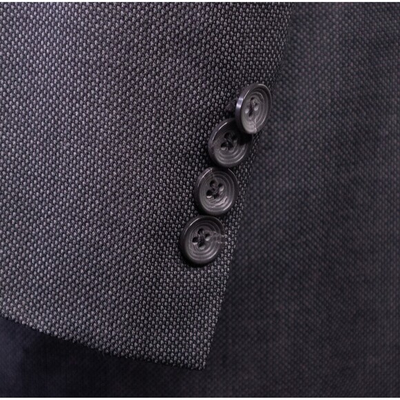Savile Row Gray LORO PIANA blazer 100% WOOL jacket sport suit coat 48 L - Picture 7 of 16